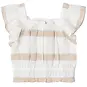 Mayoral Top linnen cropped (cinammon)