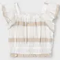 Mayoral Top linnen cropped (cinammon)
