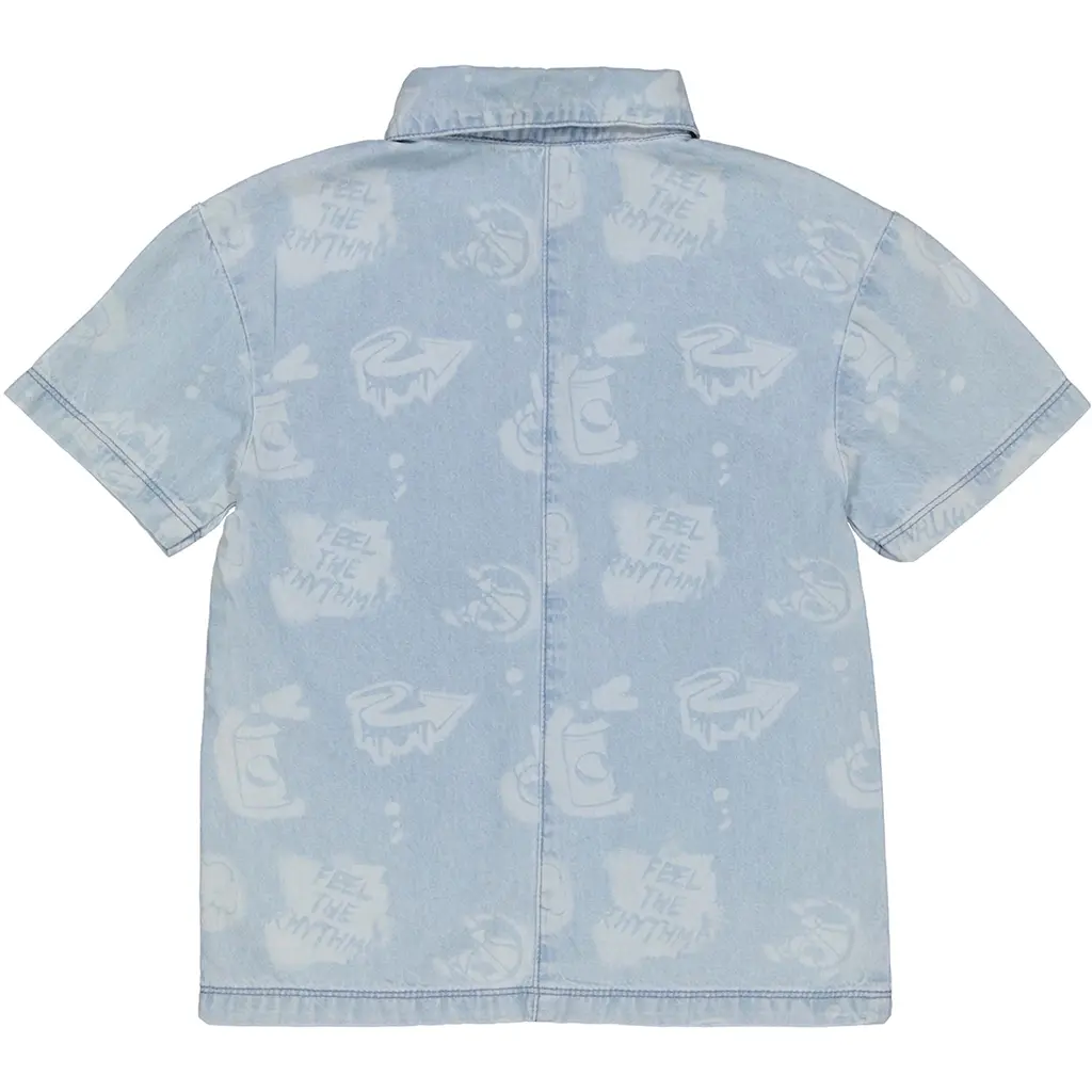 Polo Ferris (aop blue graphic)