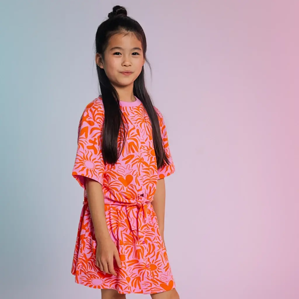 Rokje Zhi (aop pink blush flower)