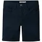 Name It Nette korte broek twill SLIM FIT Silas (dark sapphire)