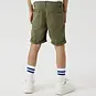 Name It Nette korte broek twill SLIM FIT Silas (deep lichen green)