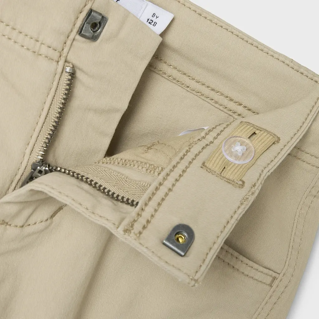 Korte cargo broek twill REGULAR FIT Ryan (oxford tan)