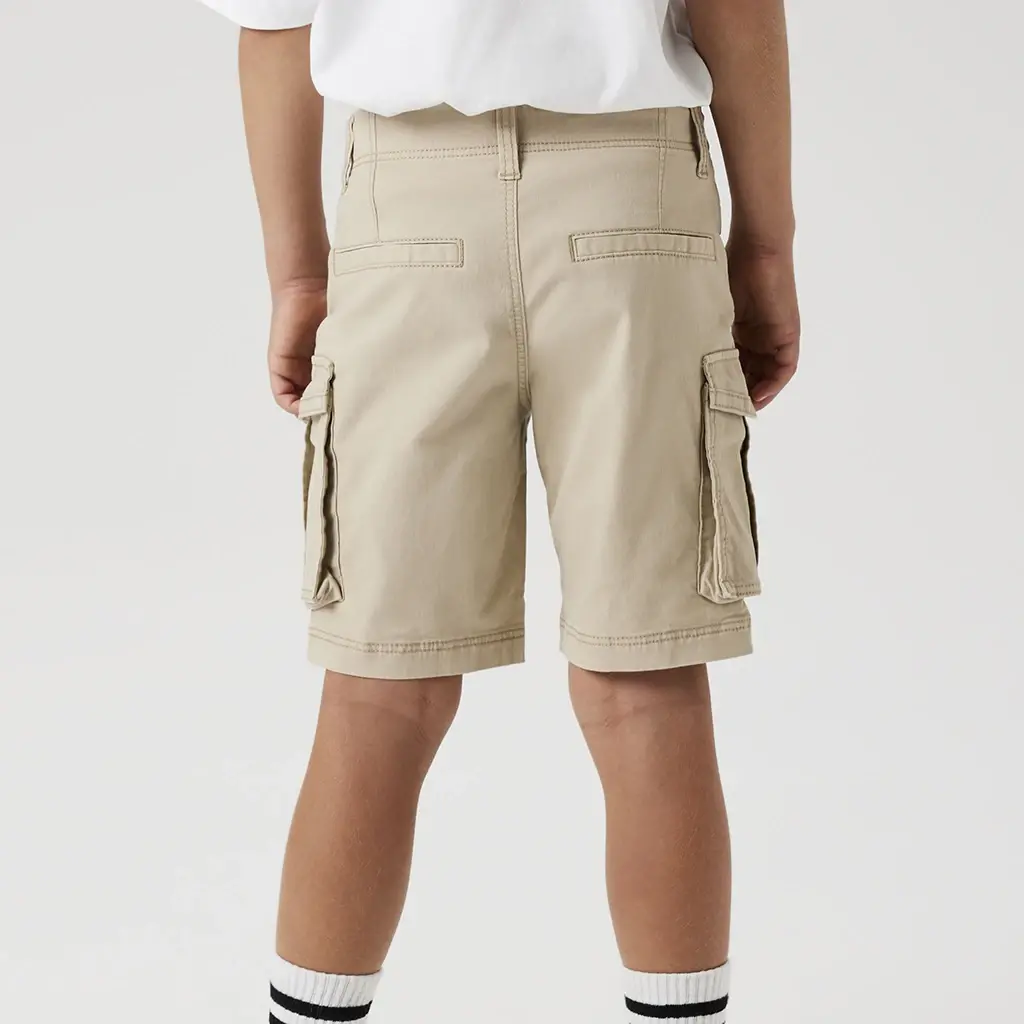 Korte cargo broek twill REGULAR FIT Ryan (oxford tan)