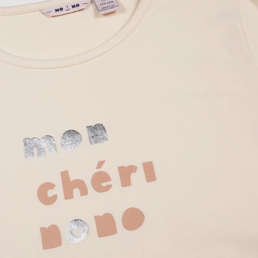 T-shirt Kandy (pearled ivory)