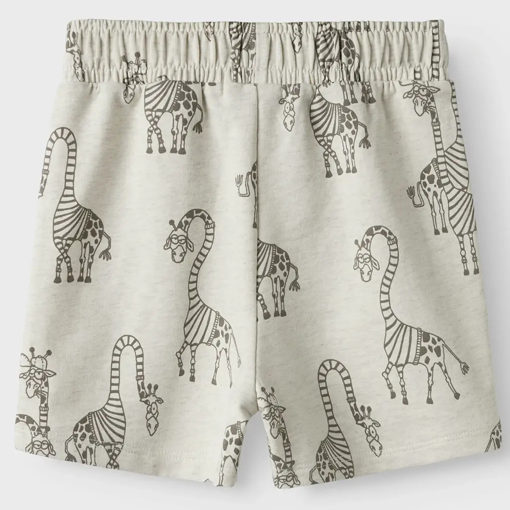 Korte joggingbroek Fredie (peyote melange)
