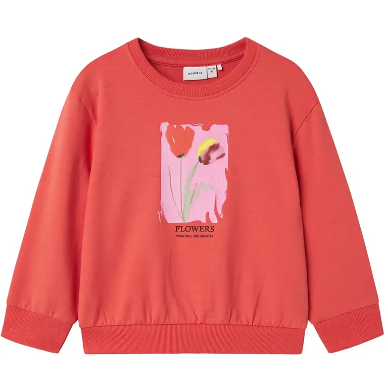Trui sweat Fatima (spiced coral)