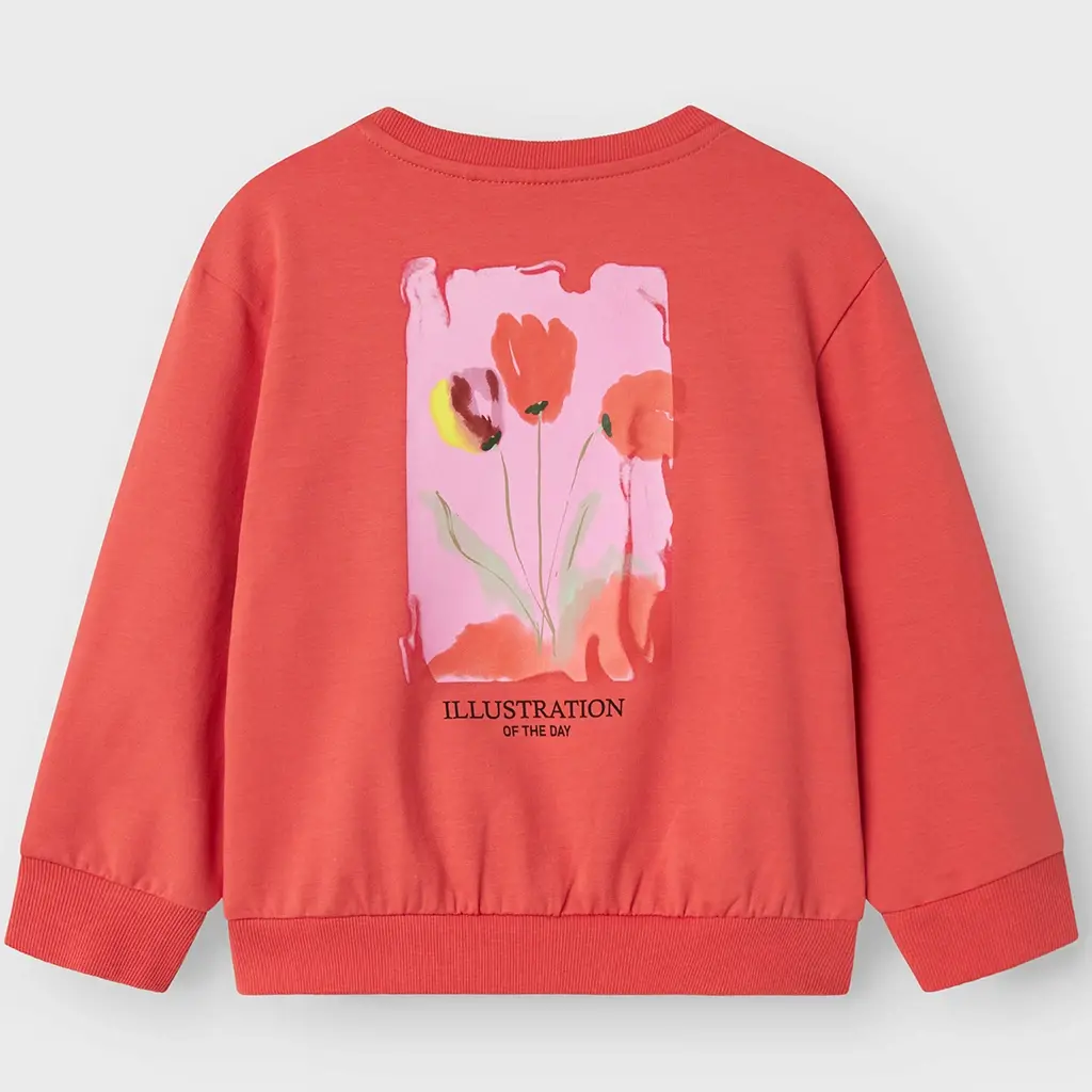 Trui sweat Fatima (spiced coral)