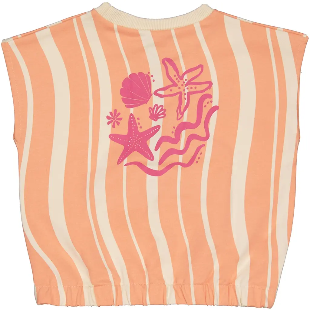 Top sweater Fean (orange graphic)