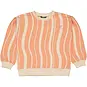 Quapi Trui sweat Fabrice (orange graphic)