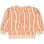 Quapi Trui sweat Fabrice (orange graphic)