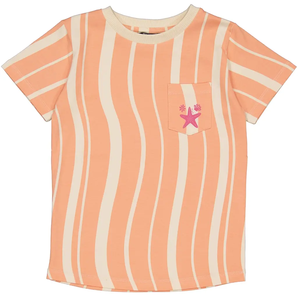 T-shirt Fabiolla (orange graphic)
