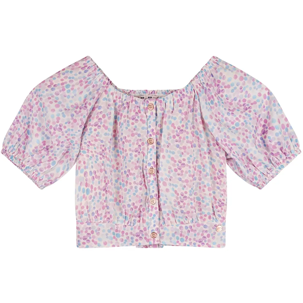 Blouse Tomas cropped (summer sky)