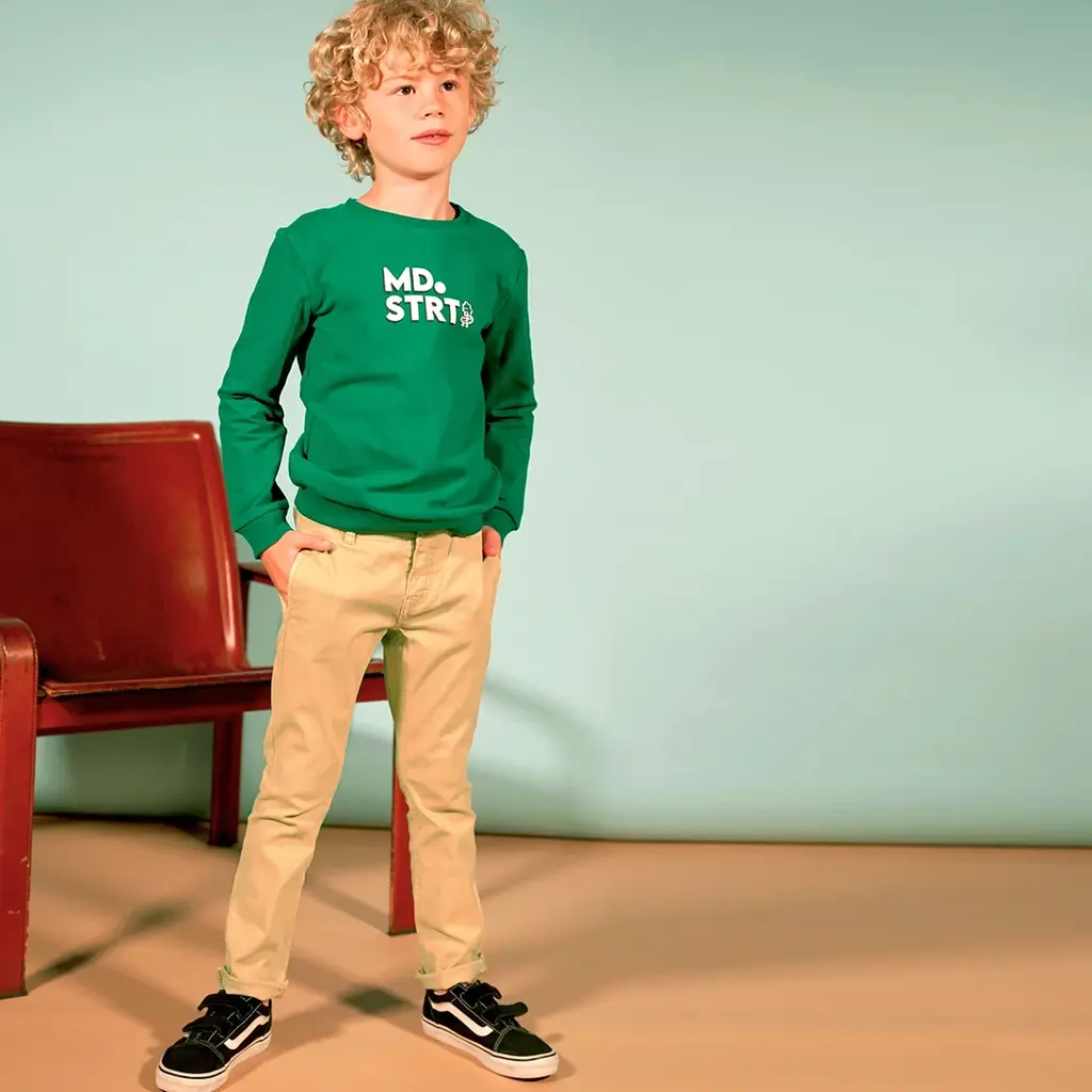 Broek chino twill (sand)