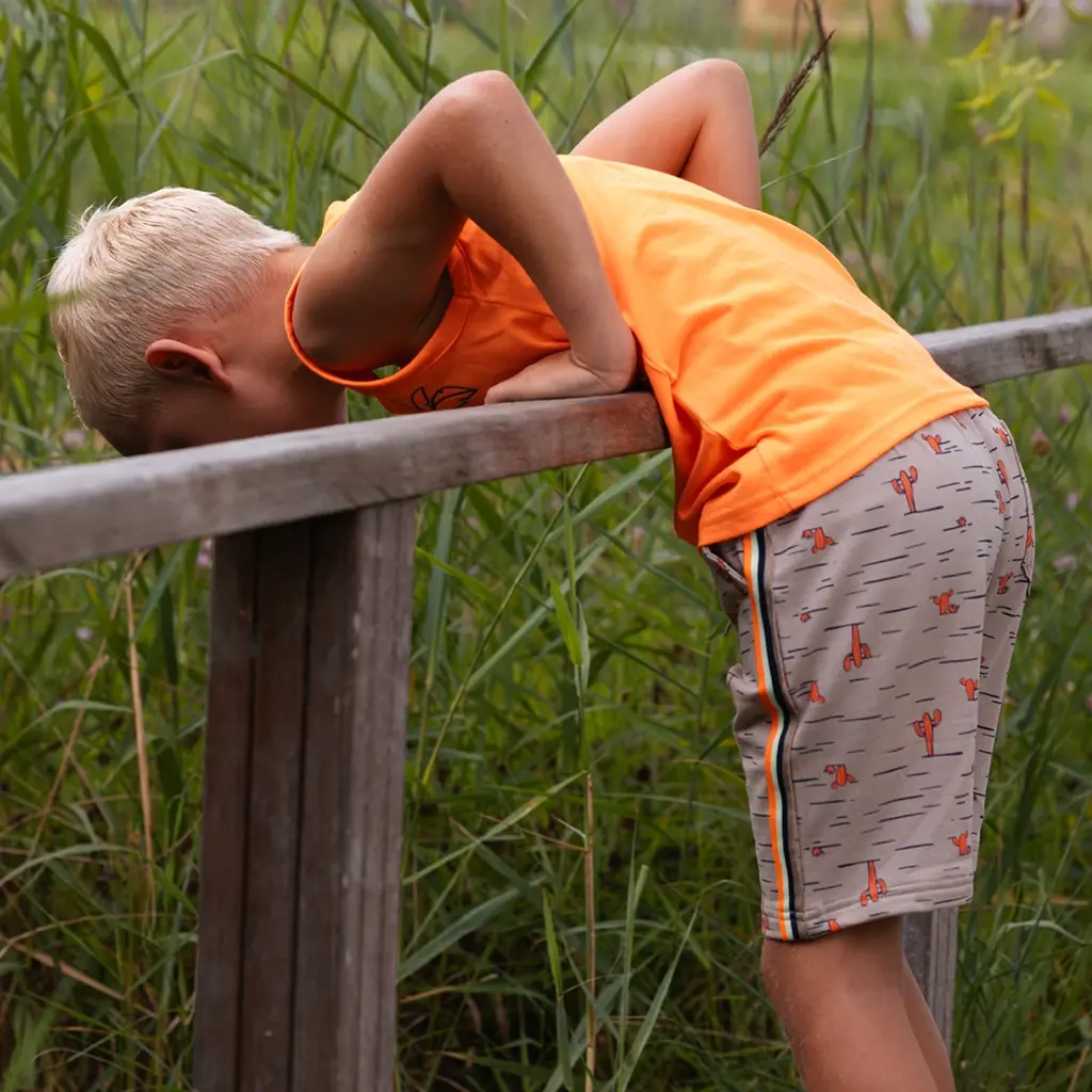 Korte broek sweat Thomas (sand)