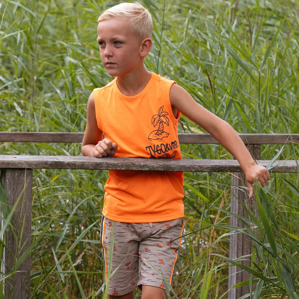 Korte broek sweat Thomas (sand)