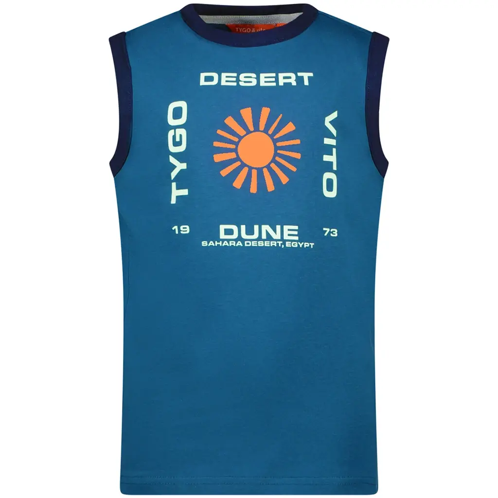 Tanktop Daan (dark sea green)