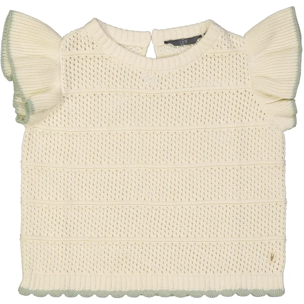 Topje gehaakt Shenna (off white)