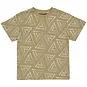 LEVV T-shirt Sibren (aop green graphic)