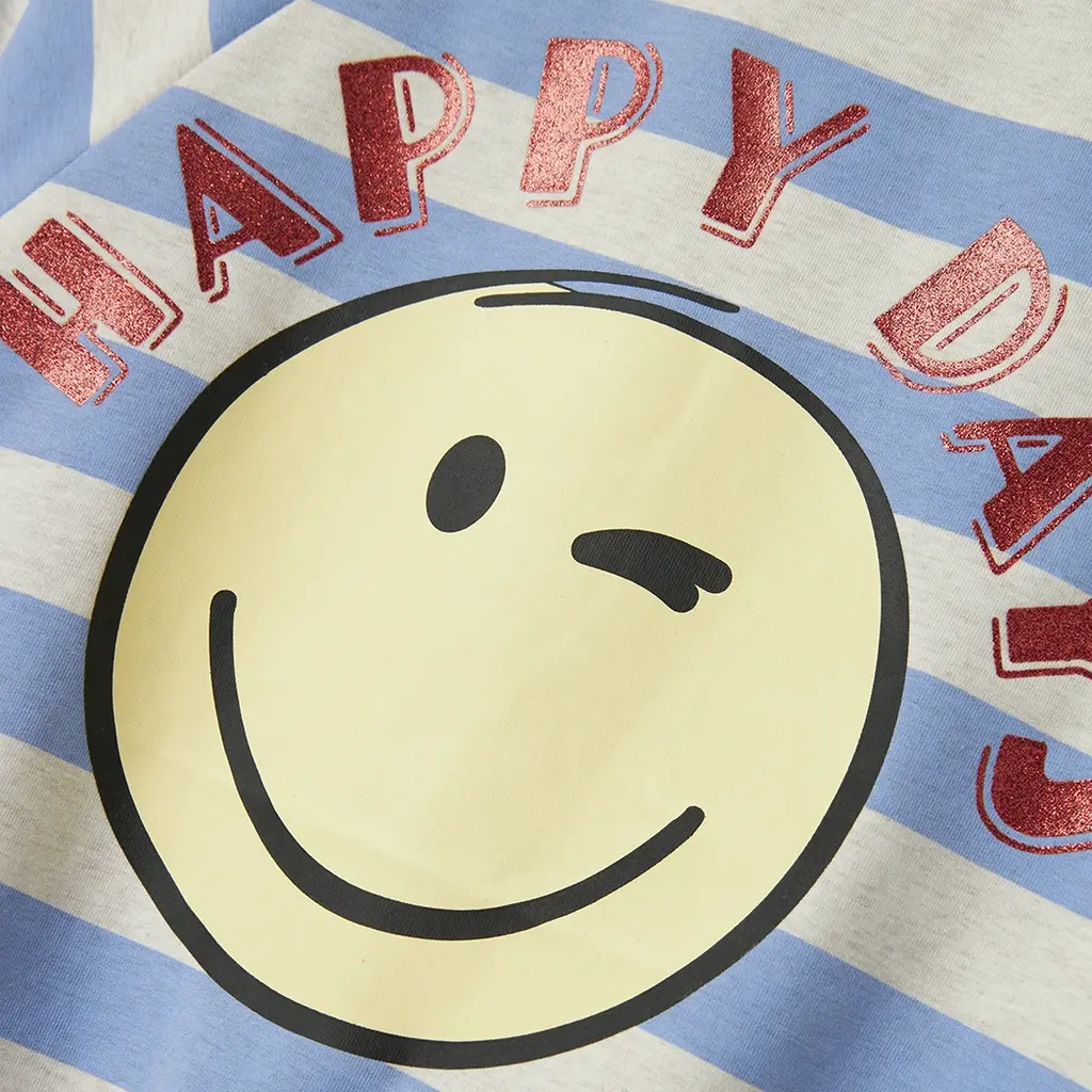 T-shirt sweat CROPPED Happy (serinity)