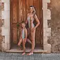 Salted Stories Badpak Multi Stripe Mama (multicolor)