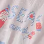 Name It T-shirt Violet (ballerina sun sea fun)
