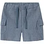 Name It Kort cargo broekje Helmar (blue mirage)