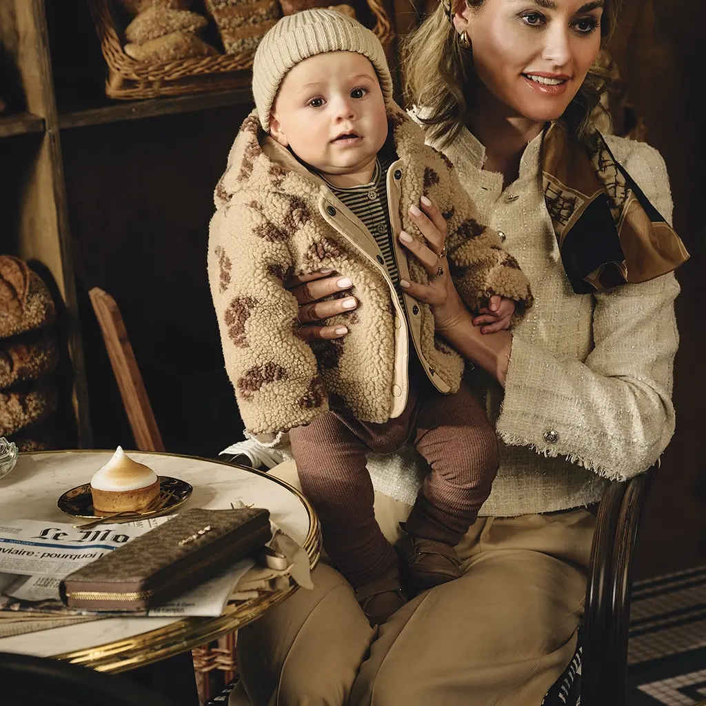 Vestje UNI teddy Billy (toffee)
