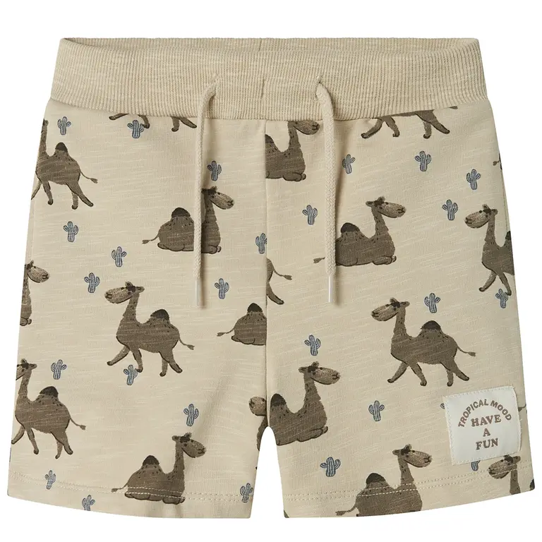 Korte joggingbroek Jano (peyote)