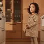 Dirkje Jurk (beige grey)