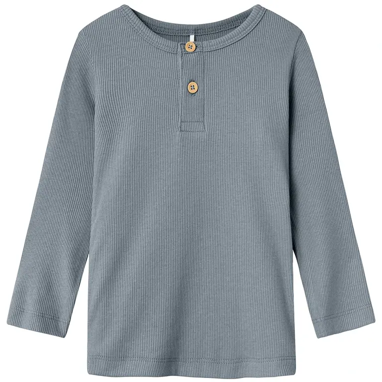 Longsleeve rib Kab (tradewinds)