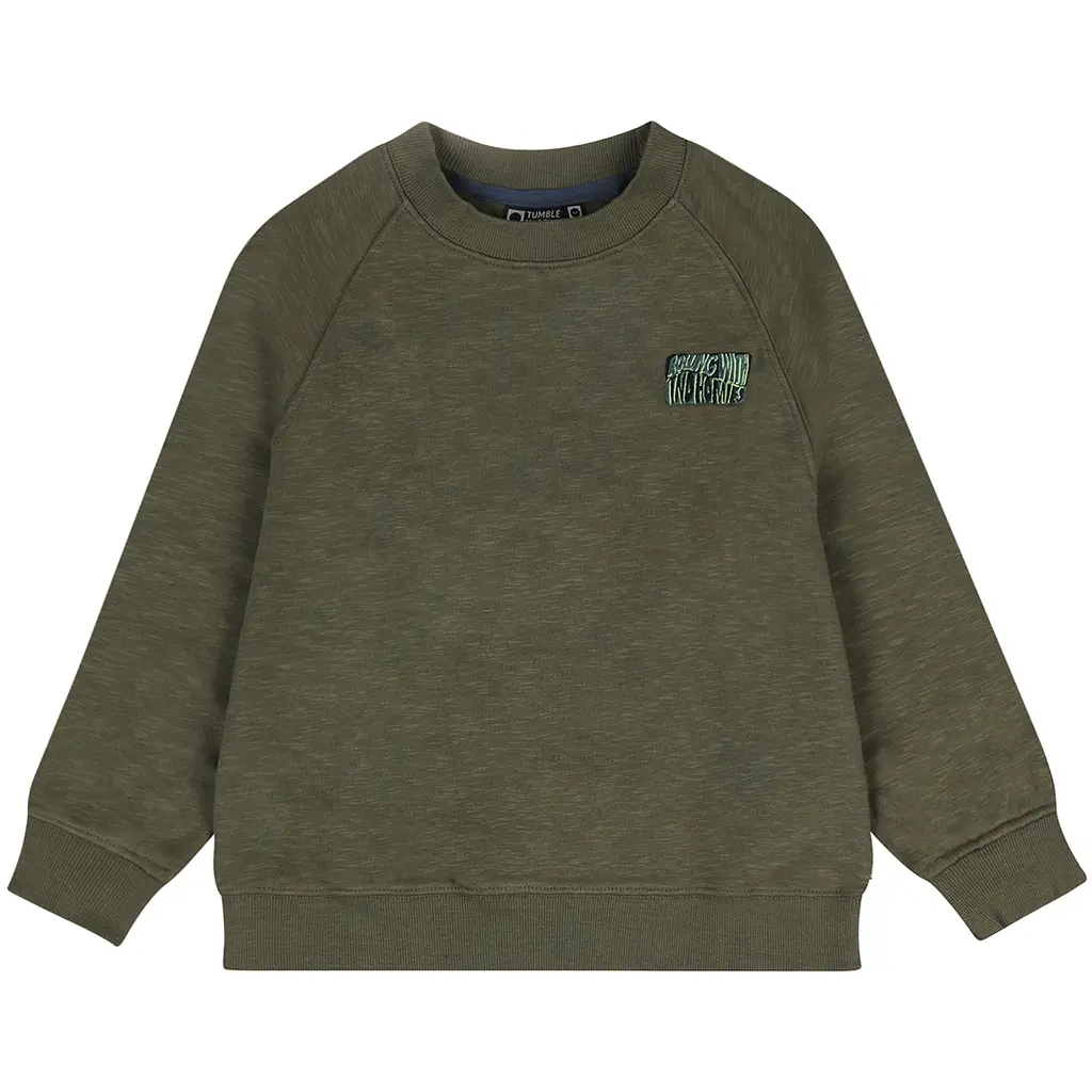 Trui Halfpipe backprint (central green)