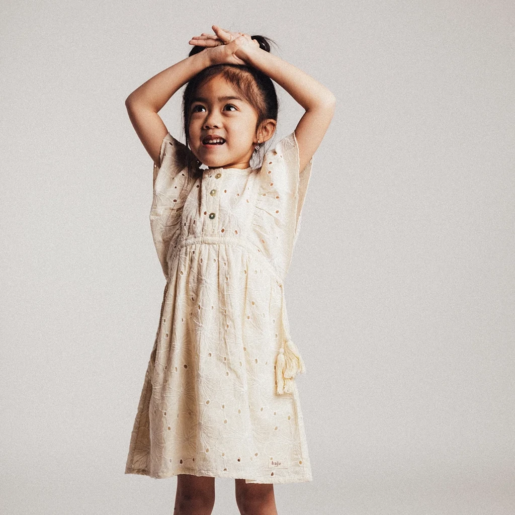 Baje studio Jurk Molly Schattige Babykleertjes