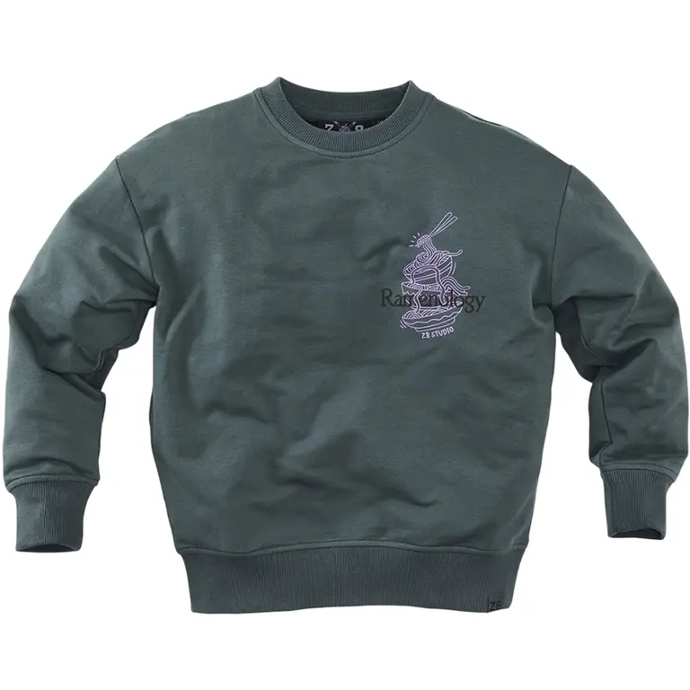 Trui sweat Bowie (seafoam shadow)