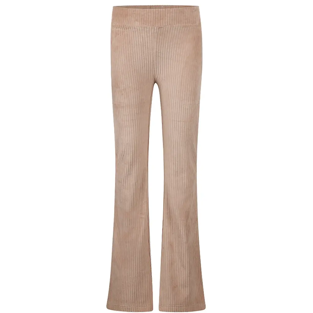 Broek flared (taupe)