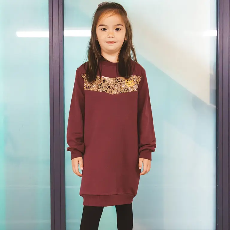 Jurk Demi (maroon)