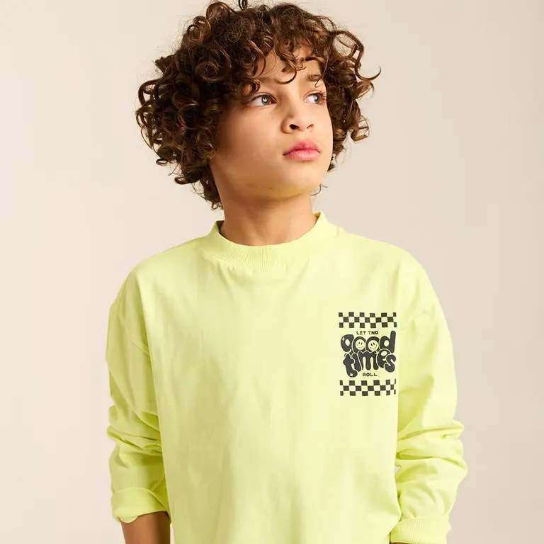 Longsleeve Grind (bright yellow)
