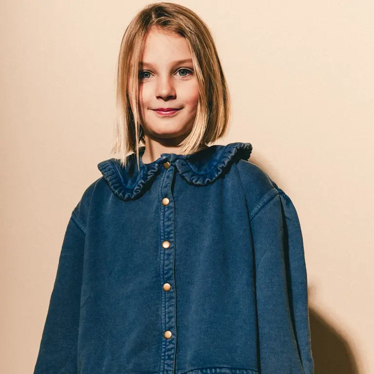Blouse Mea (blue denim)