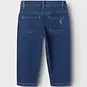 Name It Jeans MOM FIT Bella (dark blue denim flower)