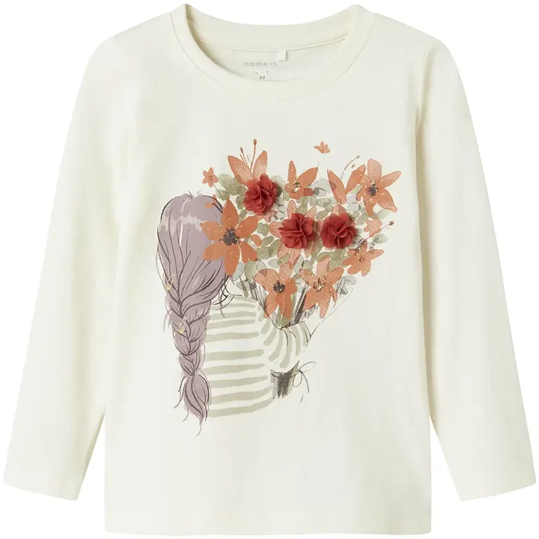 Longsleeve Otrea (cloud dancer)