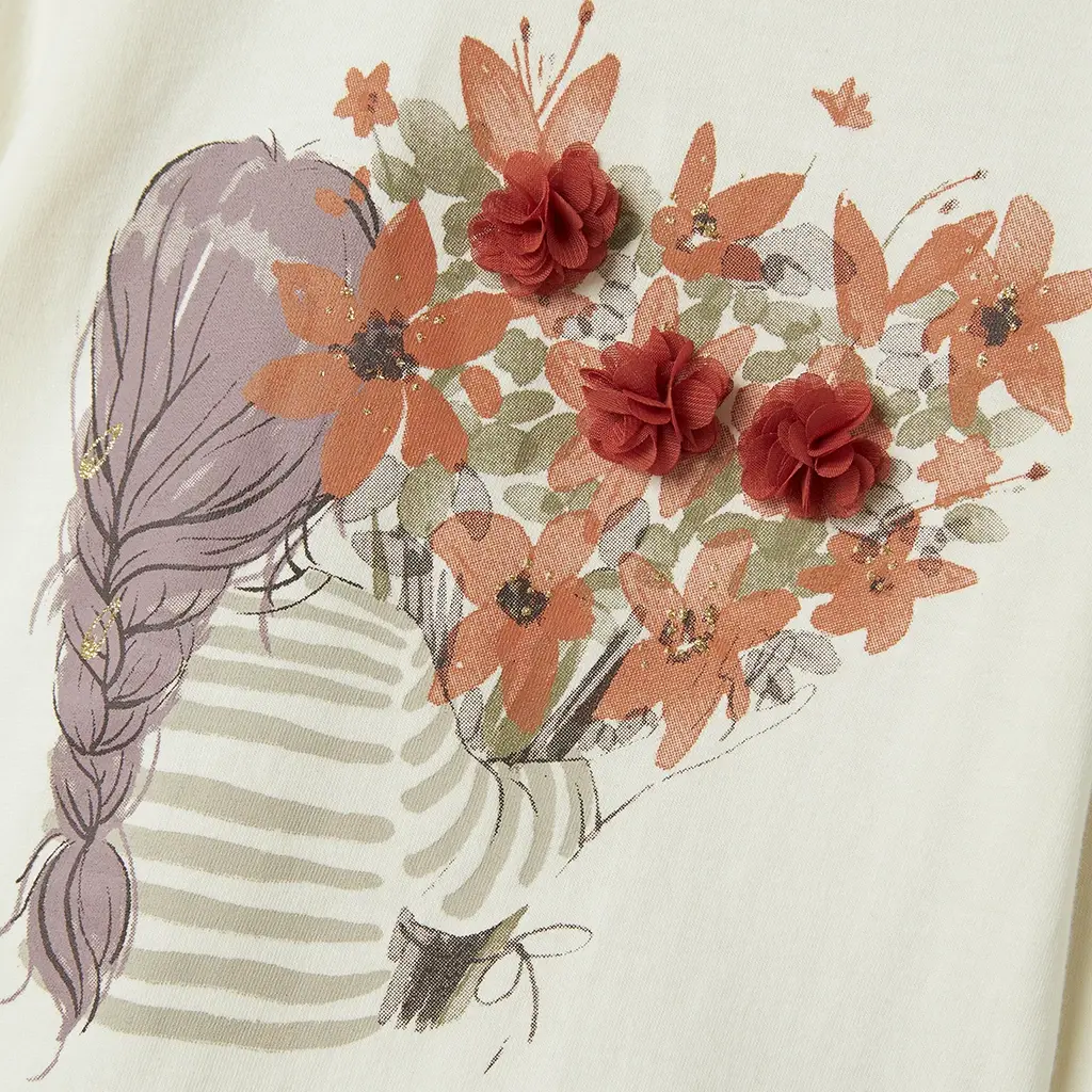 Longsleeve Otrea (cloud dancer)