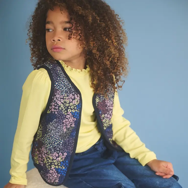 OP=OP! Gilet Katya REVERSIBLE (navy blazer)
