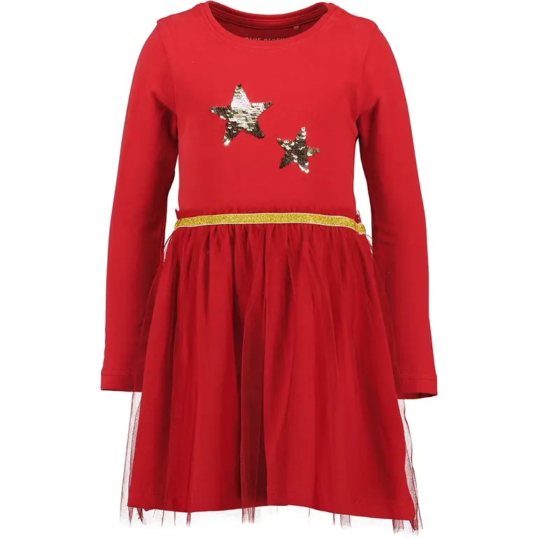 Kerst jurk (bright red)