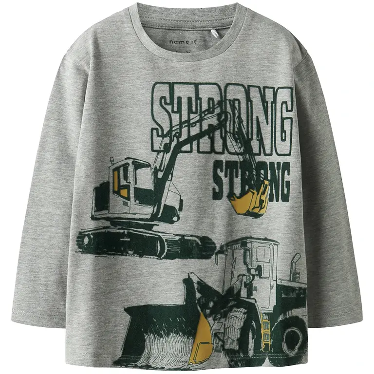 OP=OP! Longsleeve Sennet (grey melange)