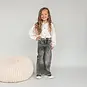 Your Wishes Spijkerbroek glitter wide fit (acid grey)