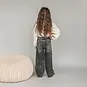 Your Wishes Spijkerbroek glitter wide fit (acid grey)