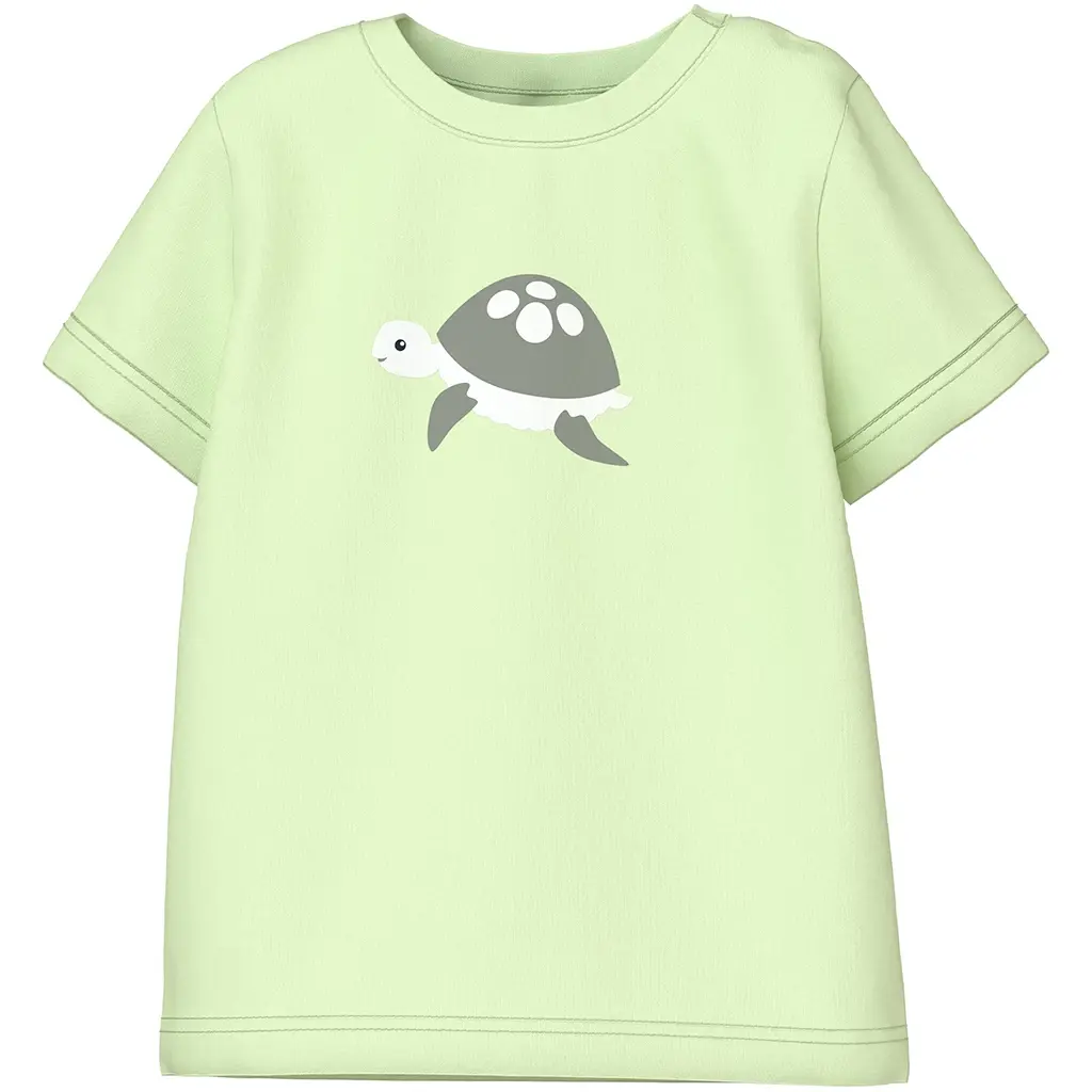 T-shirt Vacion (lime cream turtle)