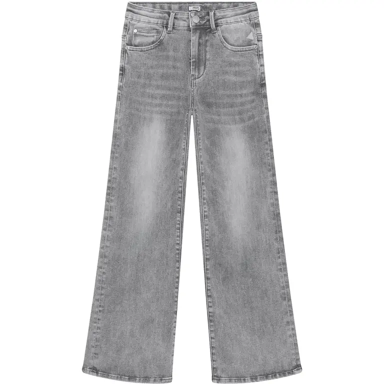 Spijkerbroek wide fit  (light grey denim)