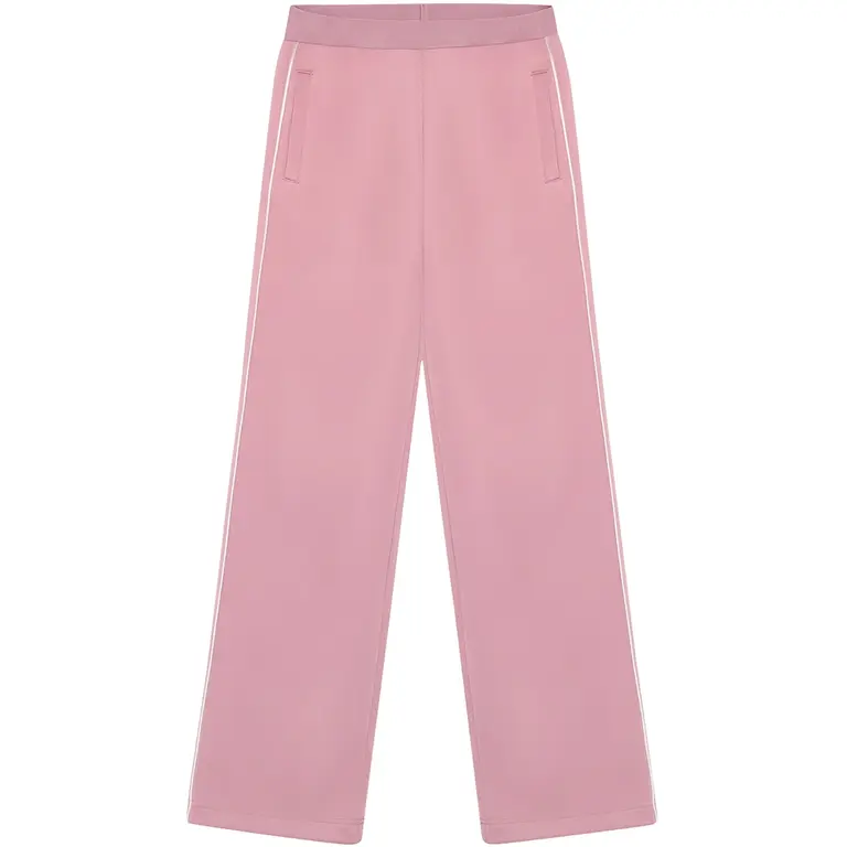 Broek wide fit (lilas)