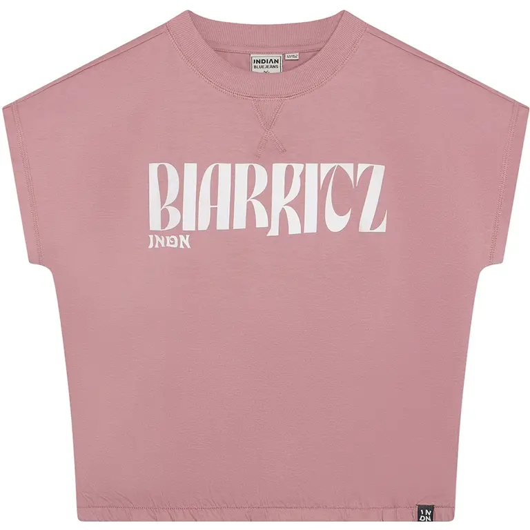T-shirt cropped  (lilas)